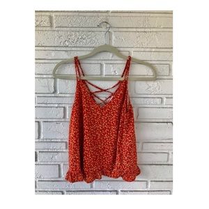 Orange Tank Top